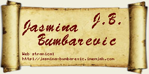 Jasmina Bumbarević vizit kartica